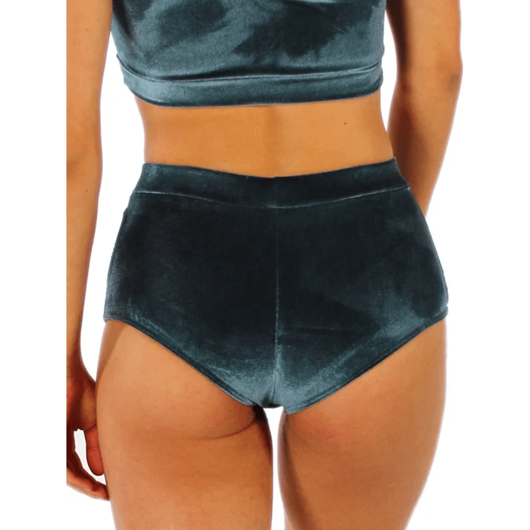 Cut out Culotte Velvet -shortsit