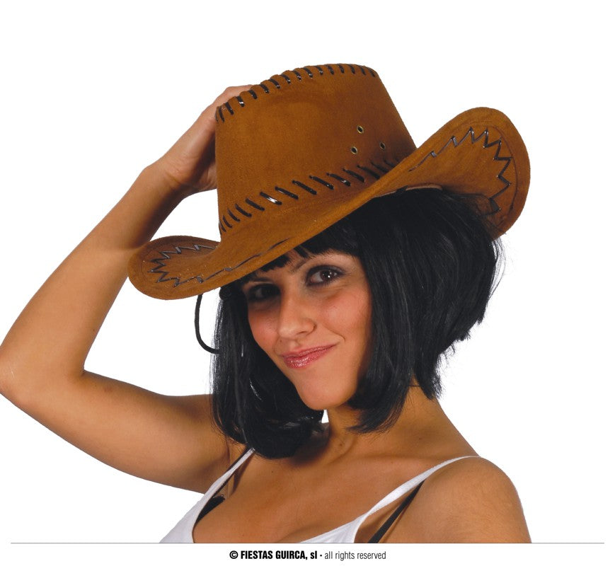Cowboy hattu mokka ruskea - Art Move Store Oy