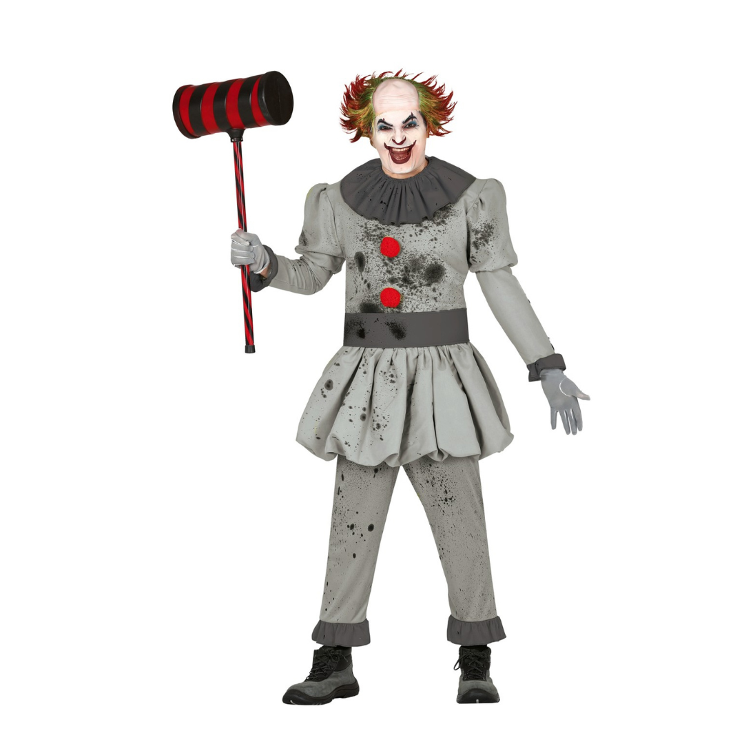 Harmaa Killer Clown asu - Art Move Store Oy