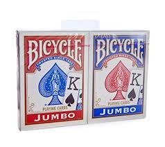Bicycle poker jumbo index - Art Move Store Oy