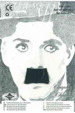 Chaplin viikset musta - Art Move Store Oy