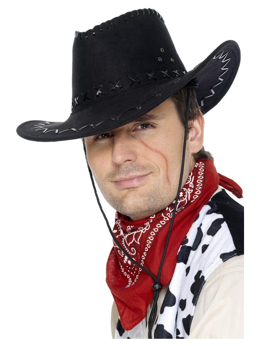 Cowboy hattu mokka musta - Art Move Store Oy