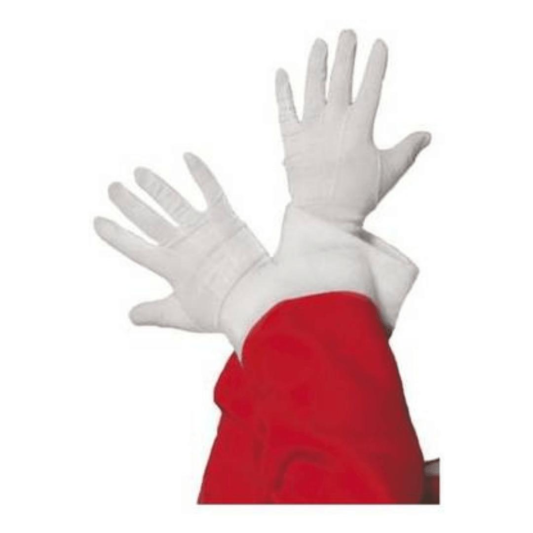 Joulupukin valkoiset sormikkaat - Art Move Store Oy