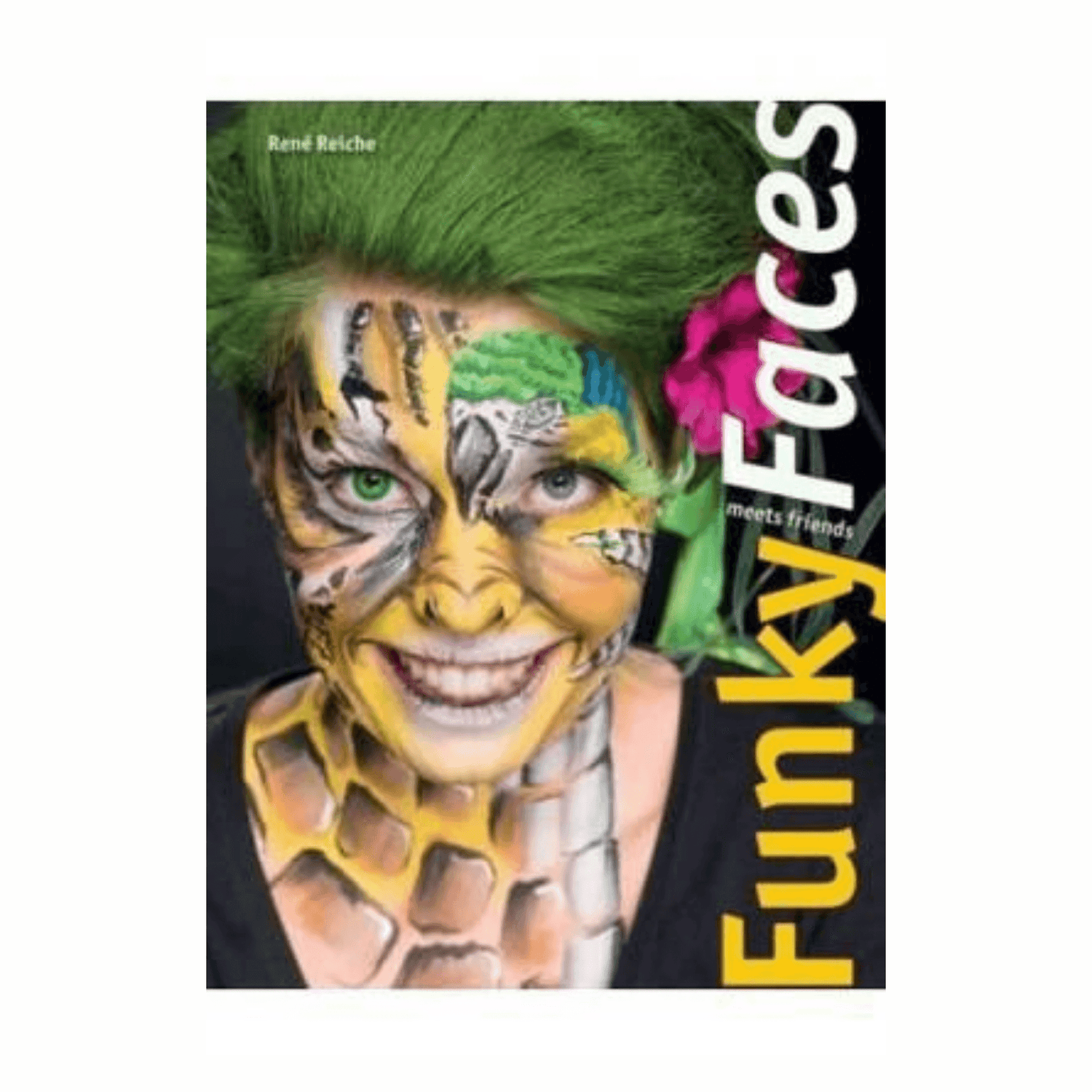 Kirja- Funky Faces - Art Move Store Oy